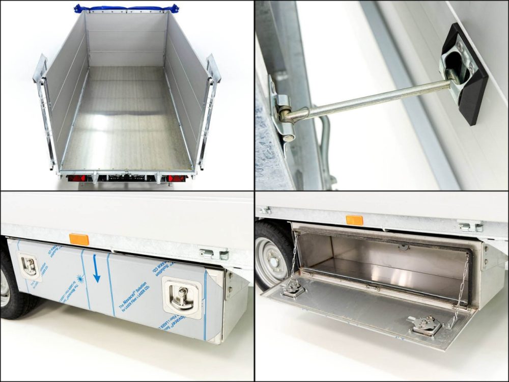 Twintrailer Multi-Heckkipper TR35-40 3,5t|192x402x140cm|TridaX-Neu – Bild 10