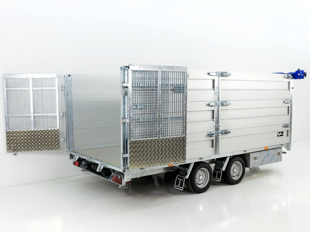 Twintrailer Multi-Heckkipper TT35-40 GB 3,5t|192x402x140cm|Tandem-Neu – Bild 2