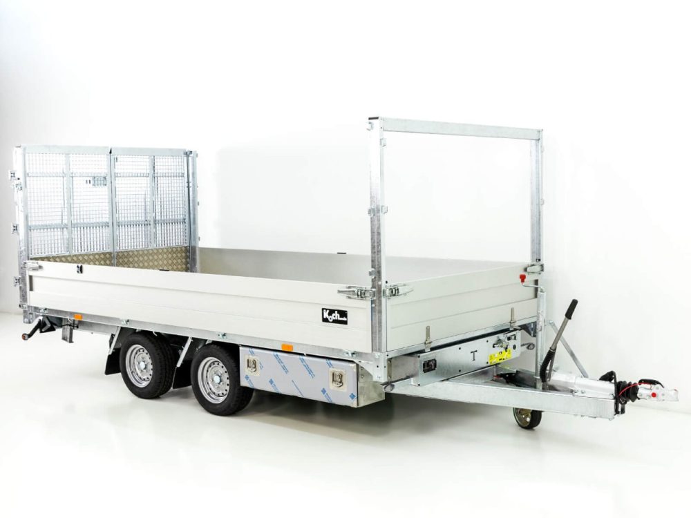 Twintrailer Multi-Heckkipper TT27-30 2,7t|183x309x40/120cm|Tandem-Neu – Bild 6