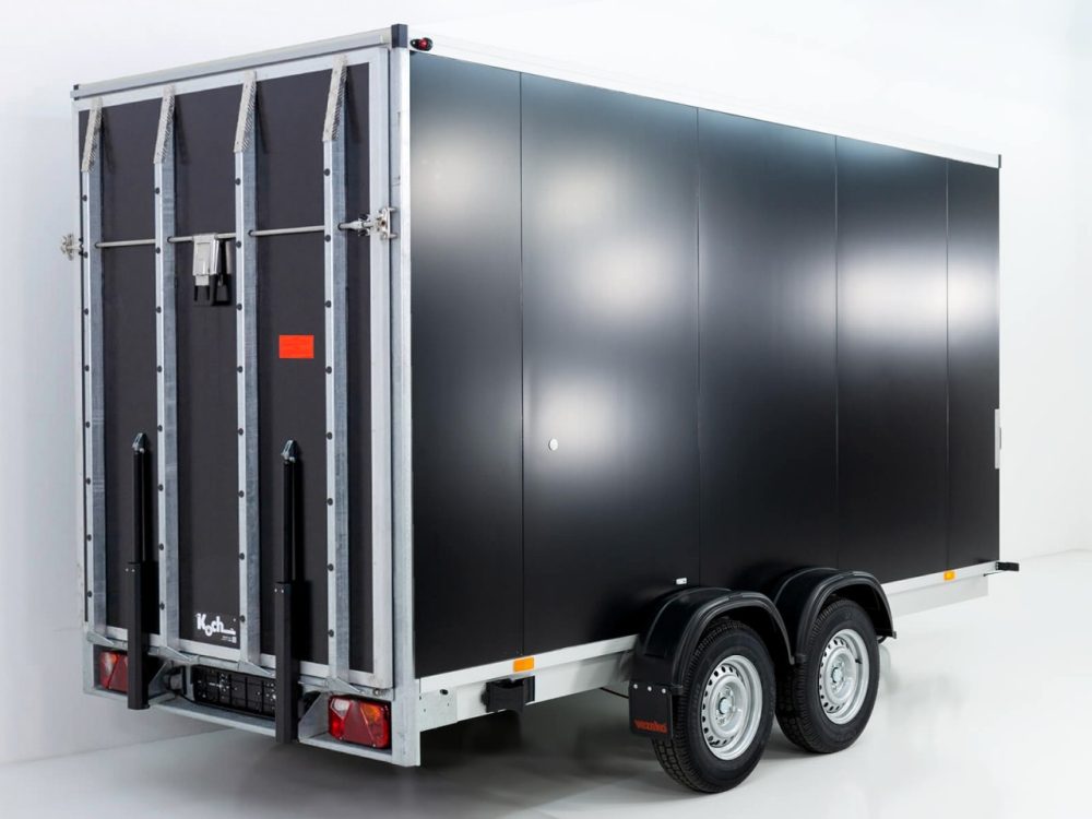 Vezeko Kofferanhänger VK Sandwich Black 184x405cm Höhe:205cm 2,7t|Rampe-Neu – Bild 4