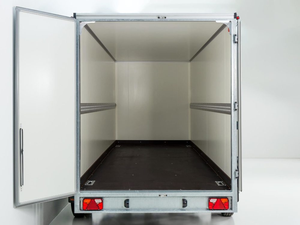 Vezeko Kofferanhänger VK Sandwich Black 184x305cm Höhe:205cm 2,7t|Tür-Neu – Bild 5