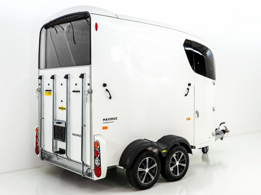 Humbaur Pferdeanhänger Maximus 2700 S|weiß|Sattelkammer|Schraubfederfahrwerk-Neu – Bild 2