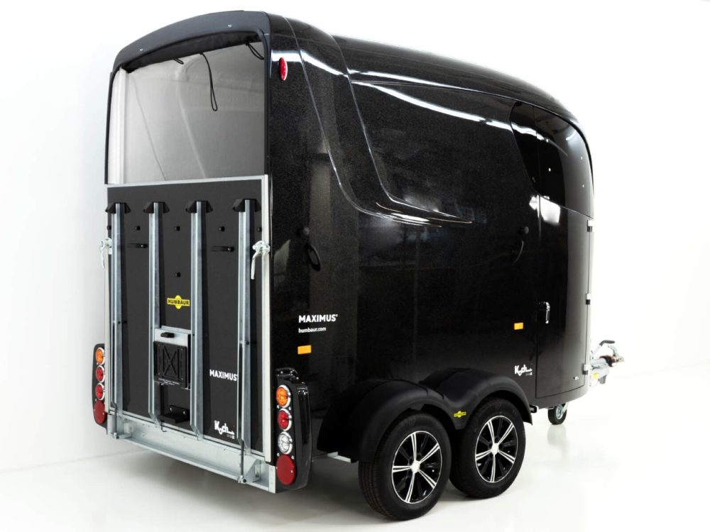 Humbaur Pferdeanhänger Maximus 2700 S|schwarz|Sattelkammer|Schraubfederfahrwerk-Neu – Bild 2