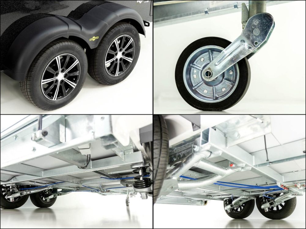 Humbaur Pferdeanhänger Maximus 2700 S|schwarz|Sattelkammer|Schraubfederfahrwerk-Neu – Bild 12