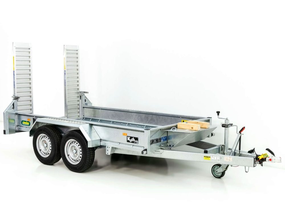 Unsinn Baumaschinenanhänger UBA 160x306cm 3,5t|Schwenk-Rampen-Neu – Bild 4