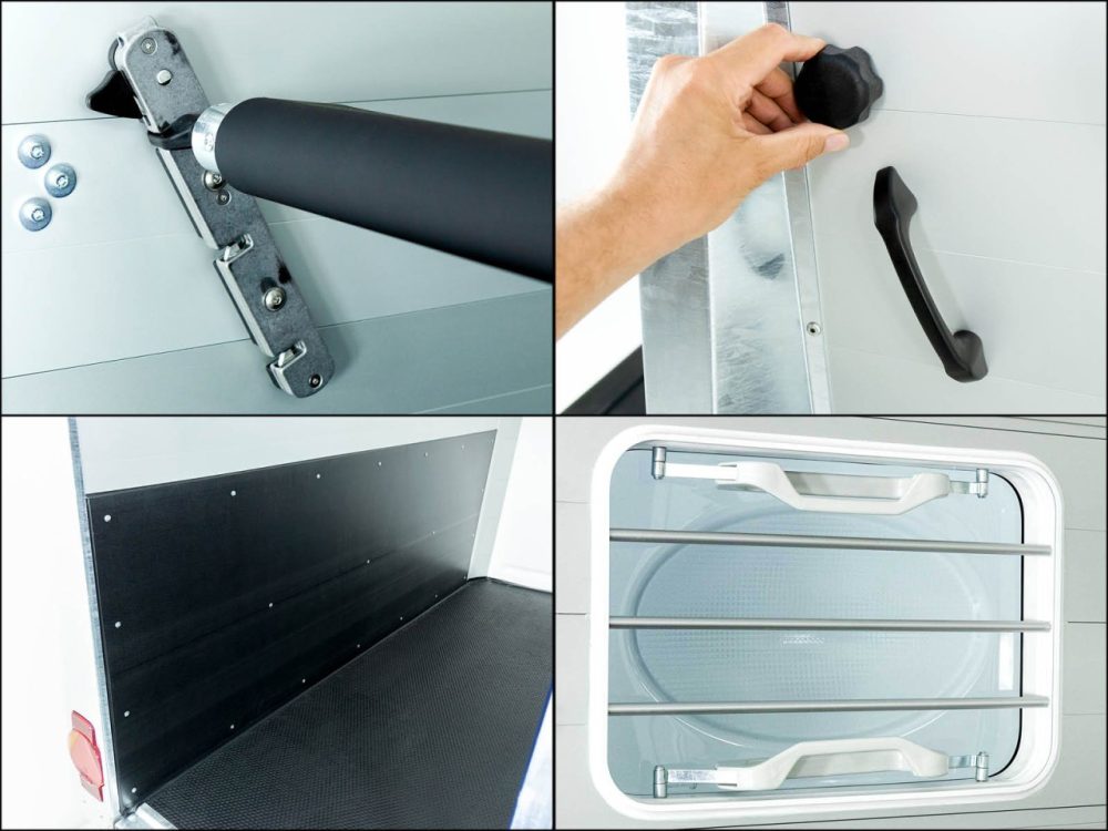 Humbaur Pferdeanhänger Notos Alu 2700 S |silber| Frontausstieg| Schraubfederfahrwerk-Neu – Bild 9