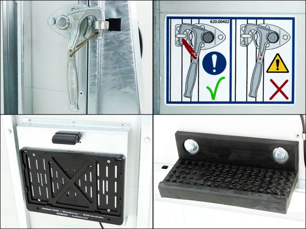Humbaur Pferdeanhänger Notos Alu 2700 S |silber| Frontausstieg| Schraubfederfahrwerk-Neu – Bild 11