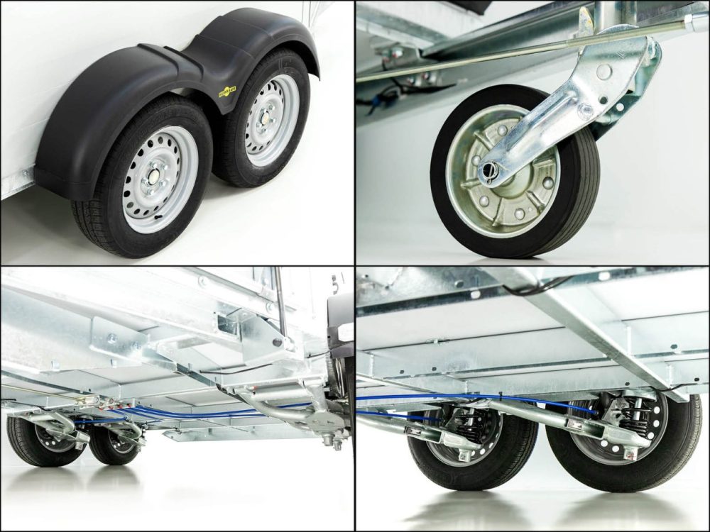 Humbaur Pferdeanhänger Notos Alu 2700 S |silber| Frontausstieg| Schraubfederfahrwerk-Neu – Bild 13