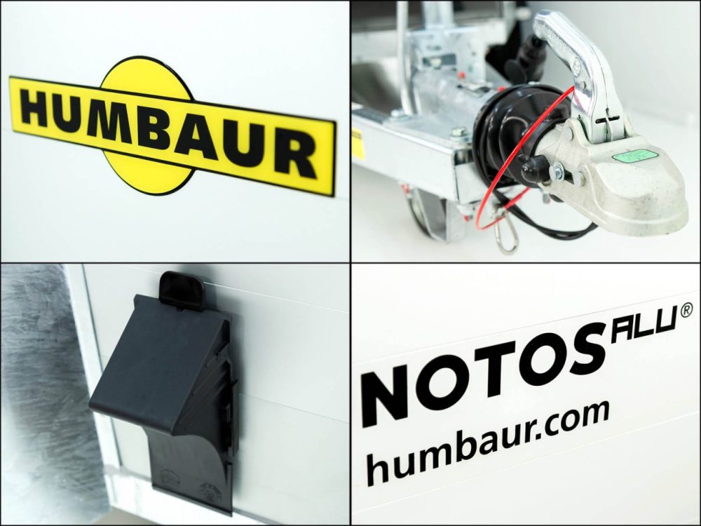 Humbaur Pferdeanhänger Notos Alu 2700 S |silber| Frontausstieg| Schraubfederfahrwerk-Neu – Bild 15