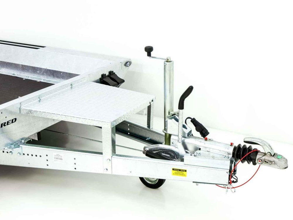 Temared Baumaschinenanhänger Builder 152x300cm 2,7t|Rampe|neu-Neu – Bild 5