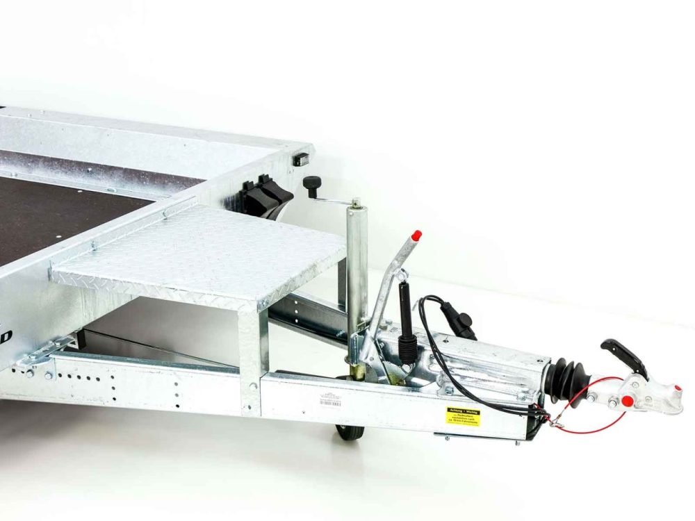 Temared Baumaschinenanhänger Builder 165x350cm 3,5t|Rampe|neu-Neu – Bild 5