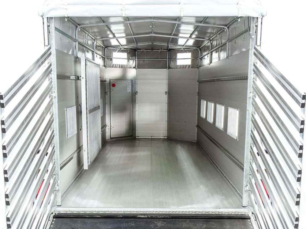 Koch Profi Viehanhänger 185x550cm Höhe:185 3,5t Klappenkombi-Neu – Bild 4