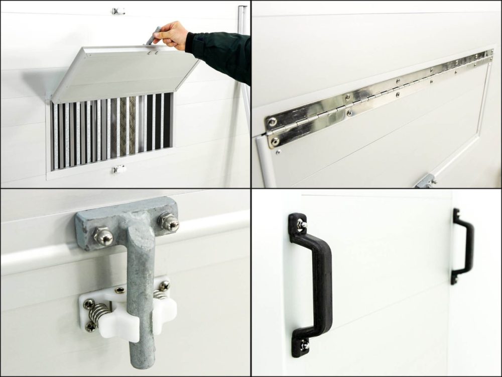 Koch Profi Viehanhänger 185x550cm Höhe:185 3,5t Klappenkombi-Neu – Bild 11