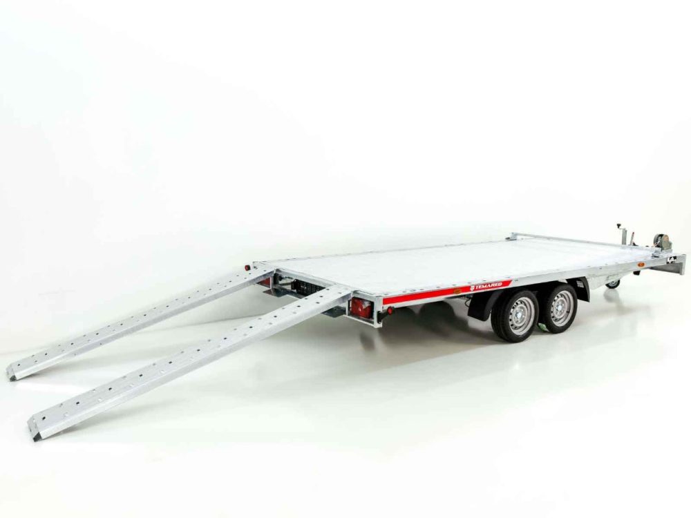 Temared Autotrailer CARLU 4521-S Aluboden 215x449cm 3,5t-Neu