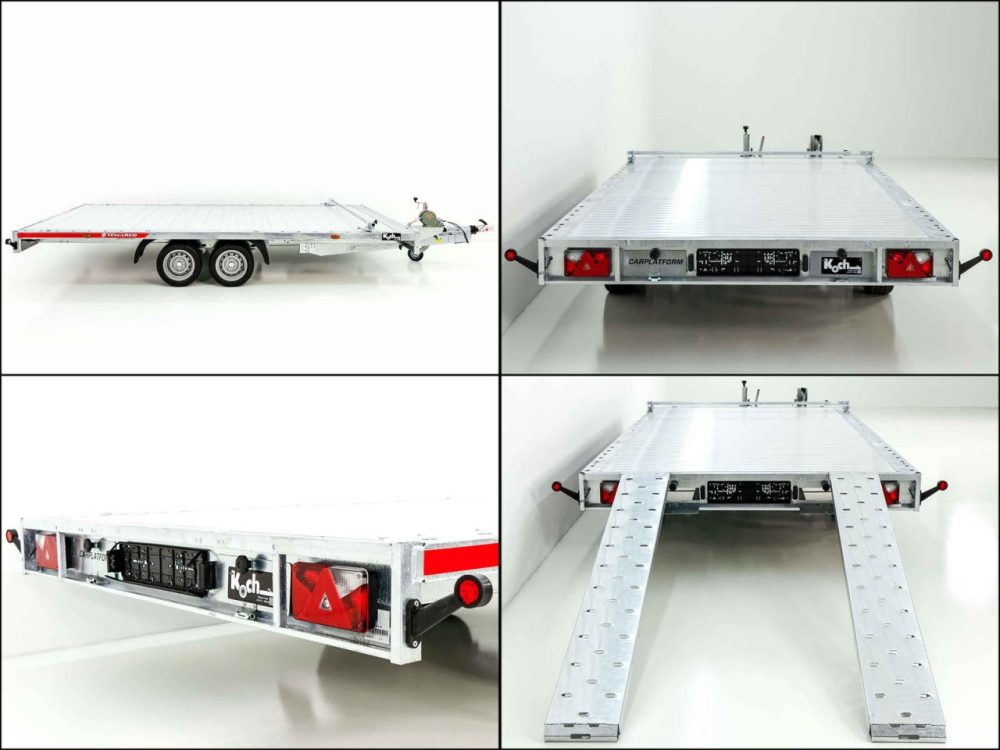 Temared Autotrailer CARLU 4521-S Aluboden 215x449cm 3,5t-Neu – Bild 10