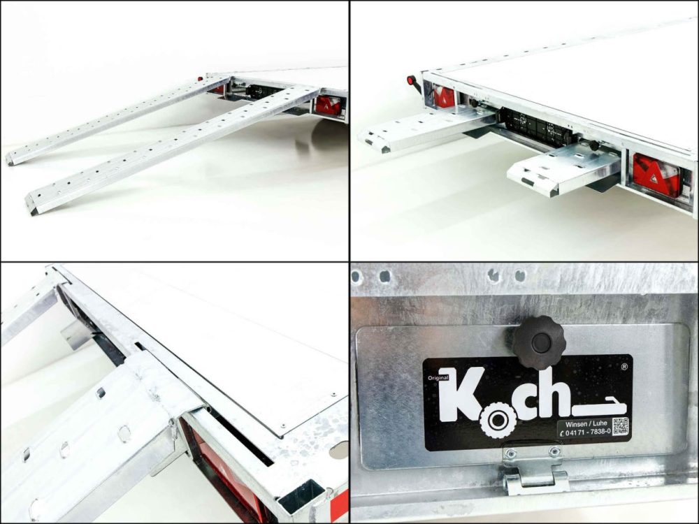 Temared Autotrailer CARLU 4521-S Aluboden 215x449cm 3,5t-Neu – Bild 11