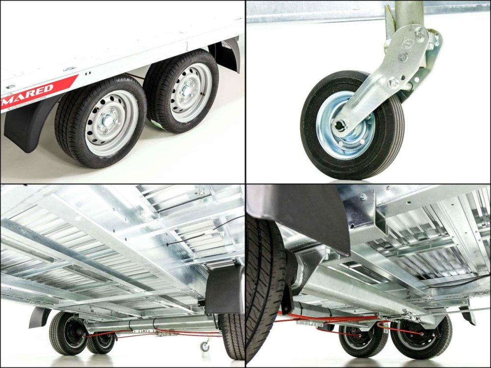 Temared Autotrailer CARLU 4521-S Aluboden 215x449cm 3,5t-Neu – Bild 12