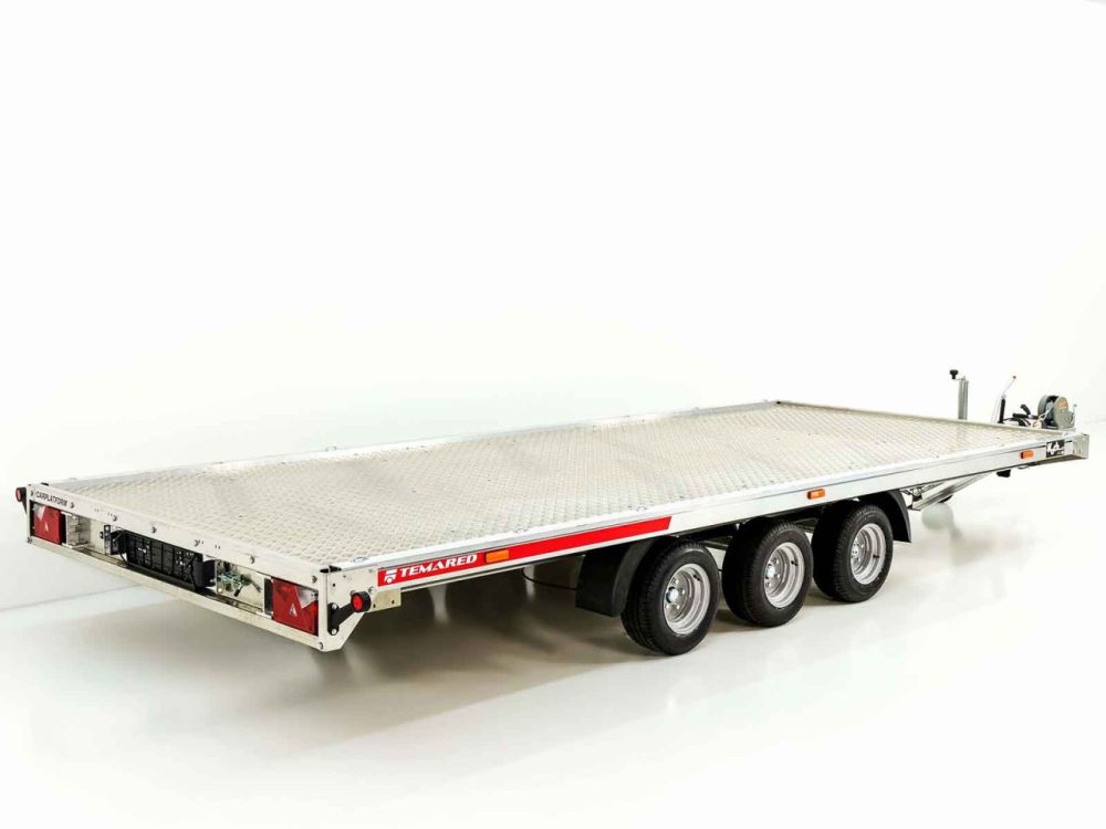 Temared Autotrailer CARLU PROFI 5020-A Full-Alu 215x510cm 3,5t-Neu – Bild 3