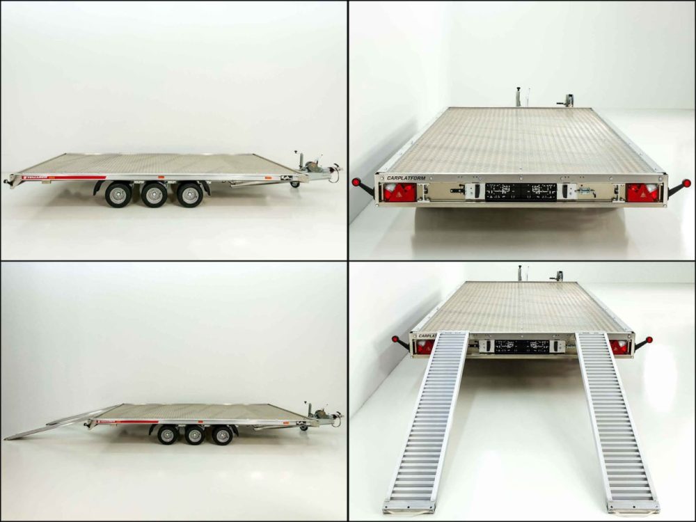 Temared Autotrailer CARLU PROFI 5020-A Full-Alu 215x510cm 3,5t-Neu – Bild 10