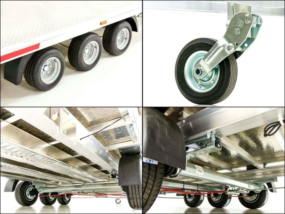 Temared Autotrailer CARLU PROFI 5020-A Full-Alu 215x510cm 3,5t-Neu – Bild 12