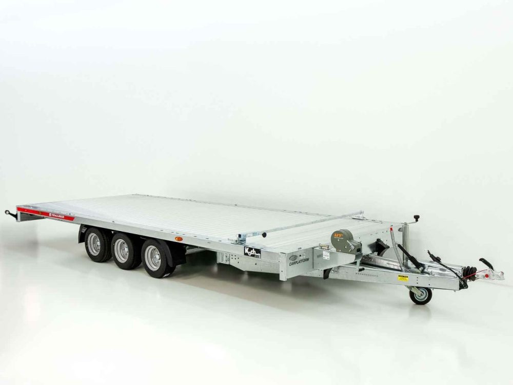 Temared Autotrailer CARLU 5121-S Aluboden 210x510cm 3,5t-Neu – Bild 2
