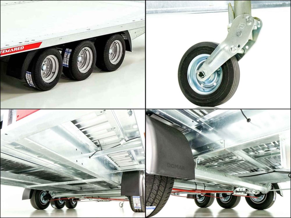 Temared Autotrailer CARLU 5121-S Aluboden 210x510cm 3,5t-Neu – Bild 12