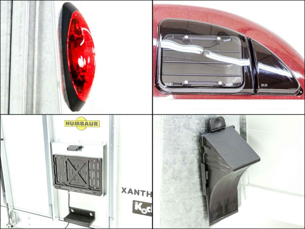 Humbaur Pferdeanhänger XANTHOS AERO 2400|purple red|Sattelkammer|Alufelgen-Neu – Bild 17