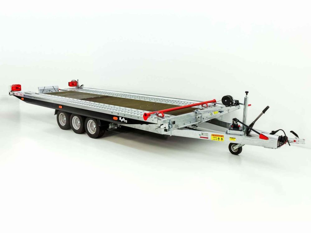Vezeko Autotrailer Race Master 209x550cm Tridem 3,5t|LB|Holz-Neu – Bild 3