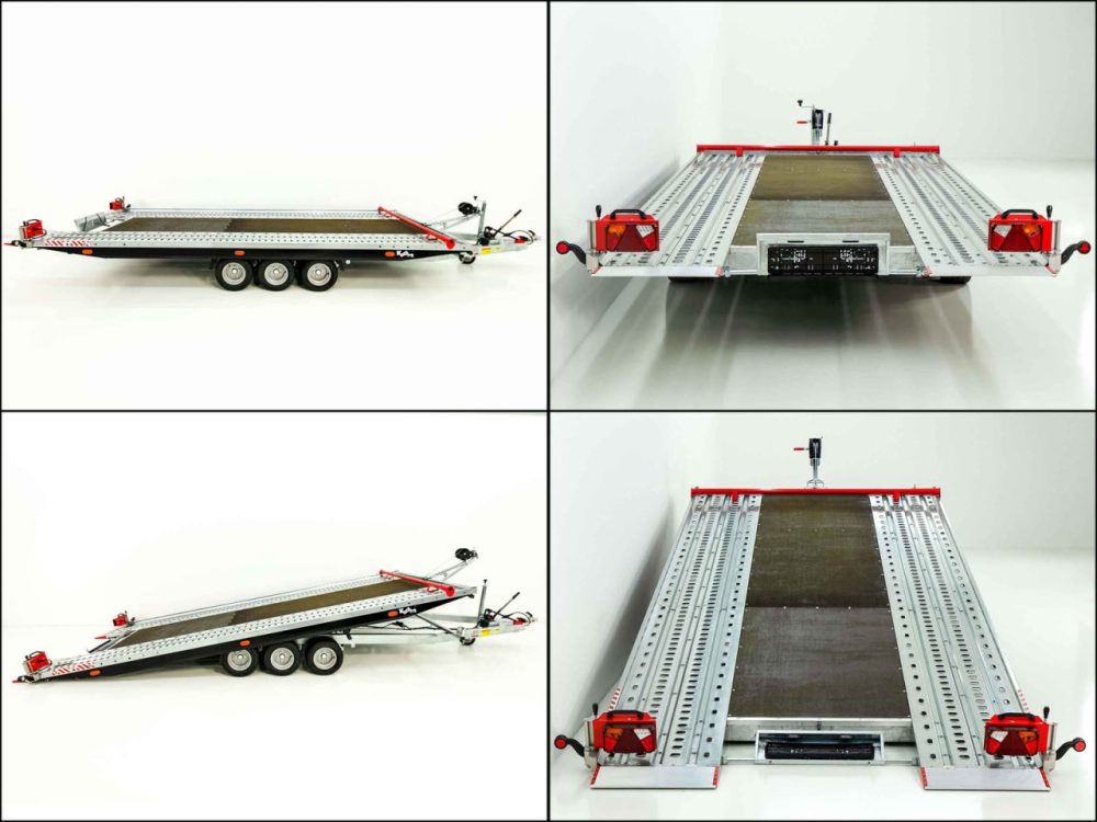 Vezeko Autotrailer Race Master 209x550cm Tridem 3,5t|LB|Holz-Neu – Bild 13