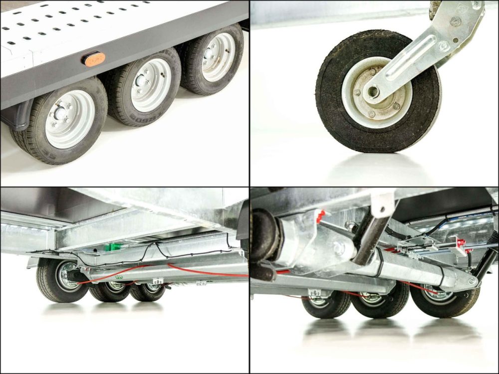 Vezeko Autotrailer Race Master 209x550cm Tridem 3,5t|LB|Holz-Neu – Bild 15