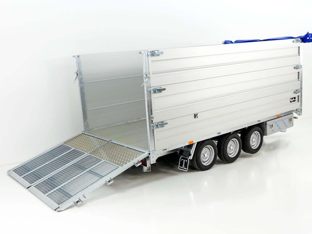Twintrailer Multi-Heckkipper TR35-40 3,5t|192x402x140cm|FP|TridaX-Neu
