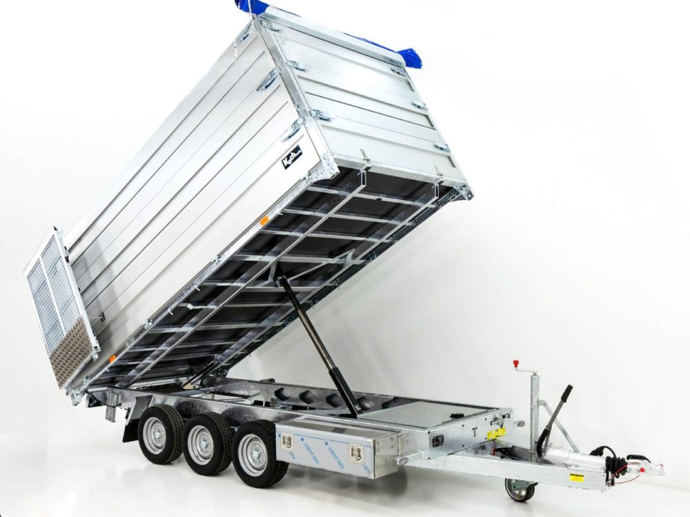 Twintrailer Multi-Heckkipper TR35-40 3,5t|192x402x140cm|FP|TridaX-Neu – Bild 4