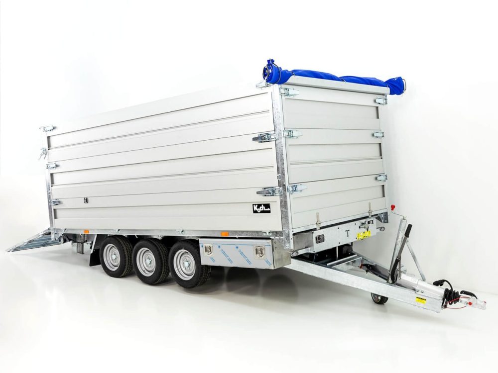 Twintrailer Multi-Heckkipper TR35-40 3,5t|192x402x140cm|FP|TridaX-Neu – Bild 5