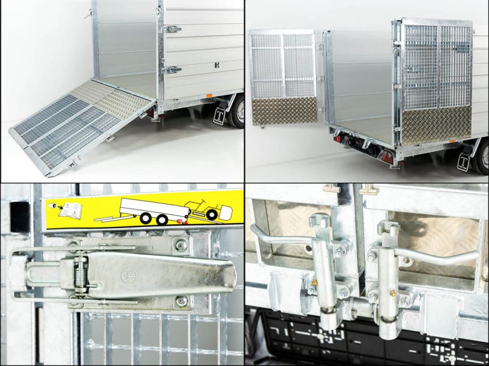 Twintrailer Multi-Heckkipper TR35-40 3,5t|192x402x140cm|FP|TridaX-Neu – Bild 8