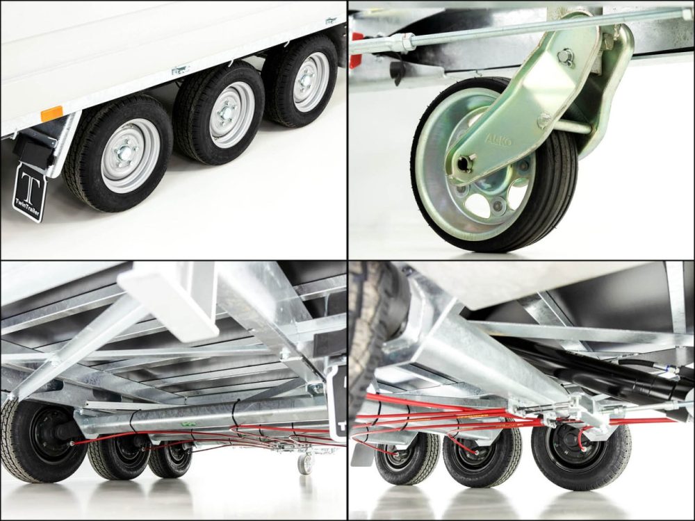 Twintrailer Multi-Heckkipper TR35-40 3,5t|192x402x140cm|FP|TridaX-Neu – Bild 11