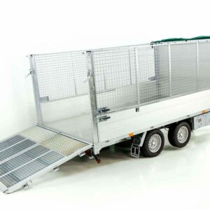 Twintrailer Multi-Heckkipper TT35-35 3,5t|192x352x140cm|Netz|Tandem-Neu