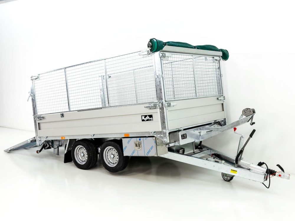 Twintrailer Multi-Heckkipper TT30-30 3,0t|183x309x40/120cm|Tandem|LED-Neu – Bild 4