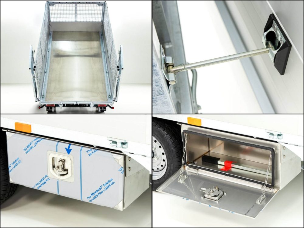 Twintrailer Multi-Heckkipper TT30-30 3,0t|183x309x40/120cm|Tandem|LED-Neu – Bild 13