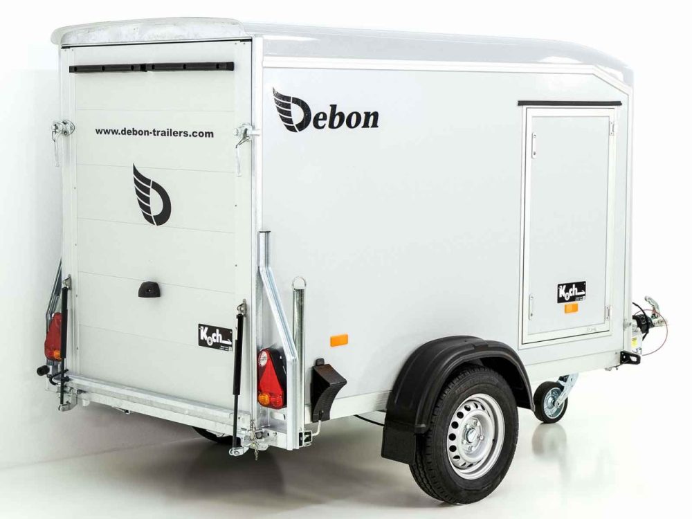Debon Kofferanhänger DK R255 125x255cm H:156cm|grau-Neu – Bild 6