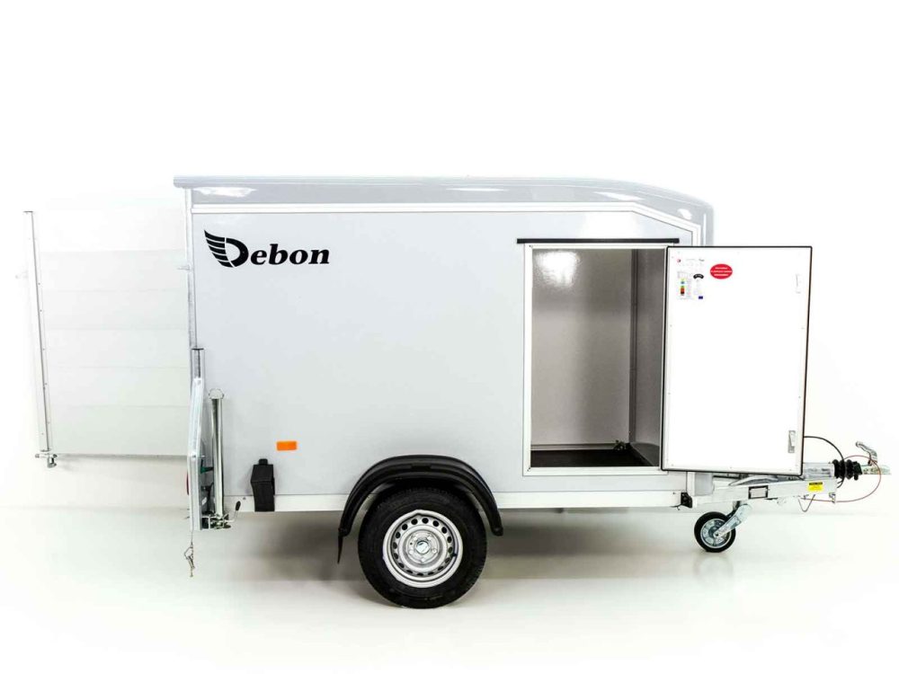 Debon Kofferanhänger DK R255 125x255cm H:156cm|grau-Neu – Bild 7