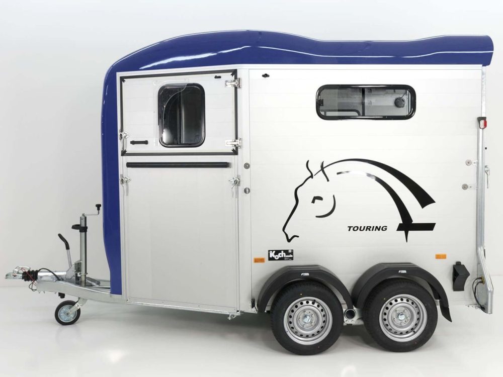 Cheval Liberte Pferdeanhänger Touring Country| Sattelkammer| Frontausstieg| blau-Neu – Bild 4