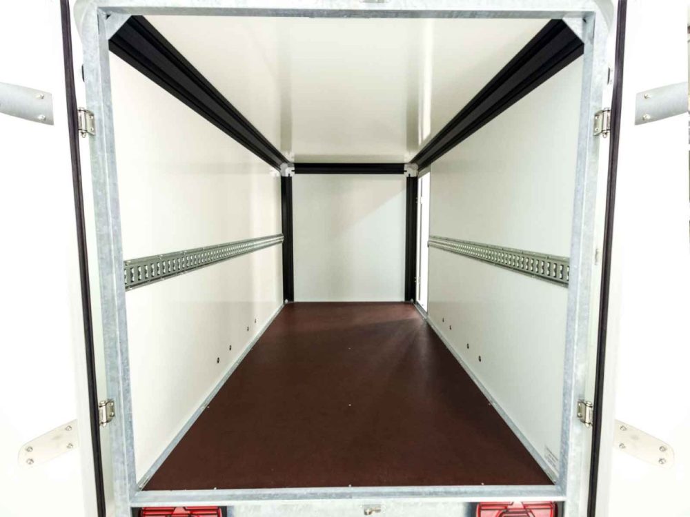 Henra Kofferanhänger Boxvan black 183x365cm H:190 2,7t|Türe-Neu – Bild 5