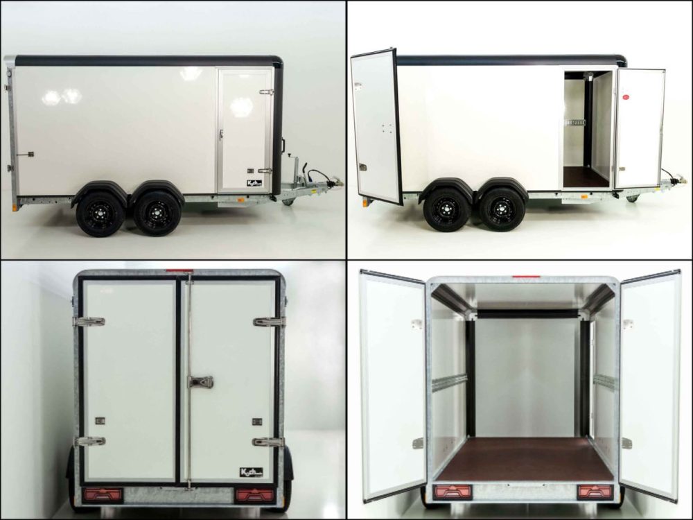 Henra Kofferanhänger Boxvan black 183x365cm H:190 2,7t|Türe-Neu – Bild 9