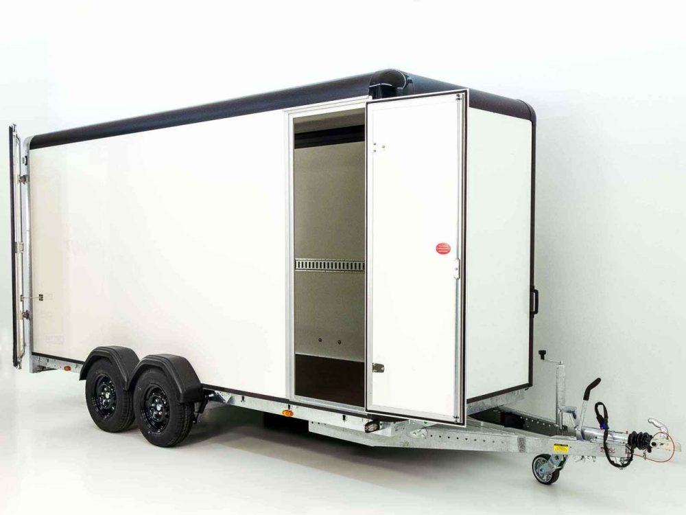 Henra Kofferanhänger Boxvan black 183x365cm H:220 2,7t|Türe-Neu – Bild 4