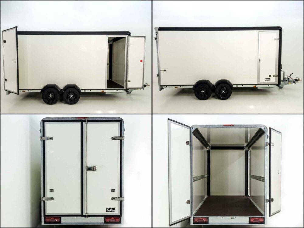 Henra Kofferanhänger Boxvan black 183x365cm H:220 2,7t|Türe-Neu – Bild 9
