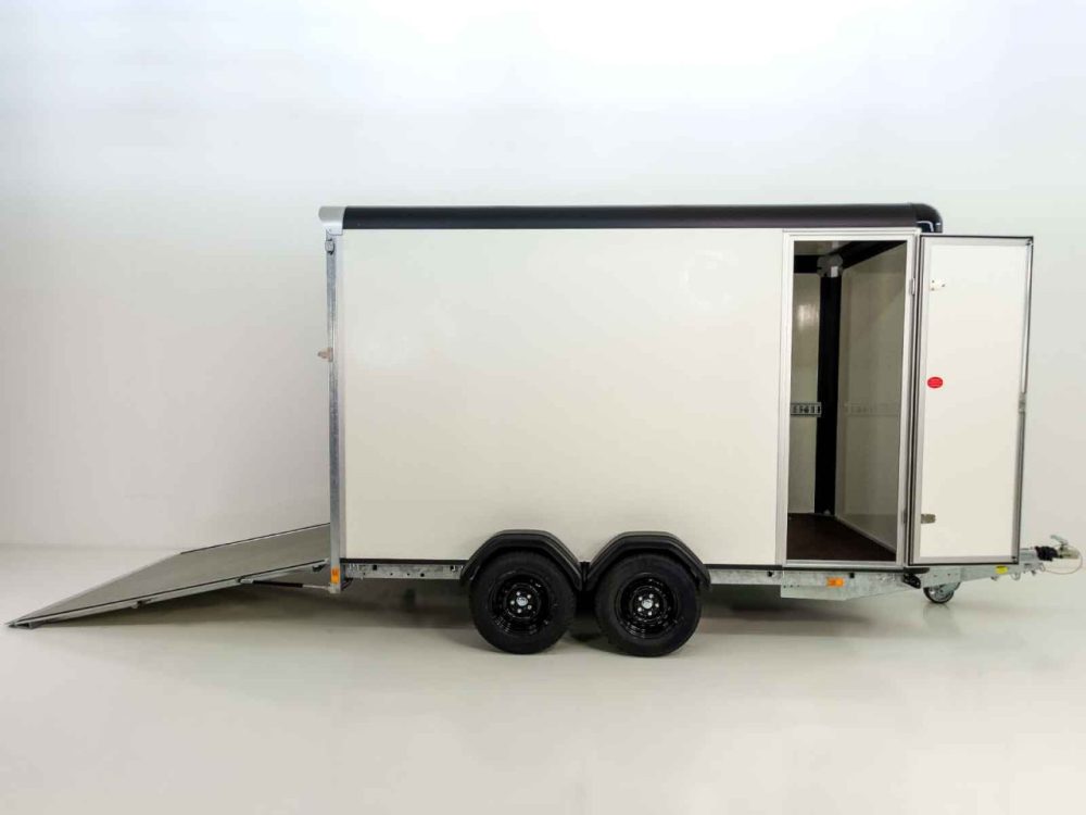 Henra Kofferanhänger Boxvan black 183x465cm H:190 2,7t|Rampe Türe-Neu – Bild 5