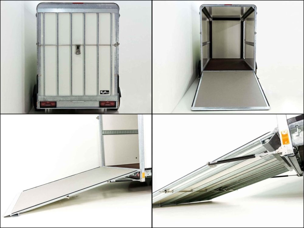 Henra Kofferanhänger Boxvan black 183x465cm H:190 2,7t|Rampe Türe-Neu – Bild 10