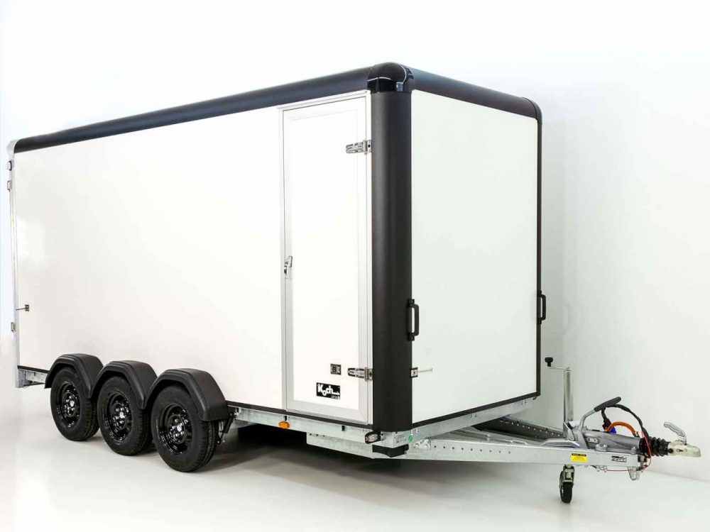 Henra Kofferanhänger Boxvan black 183x465cm H:220 3,5t |Tridem|Türe-Neu – Bild 2
