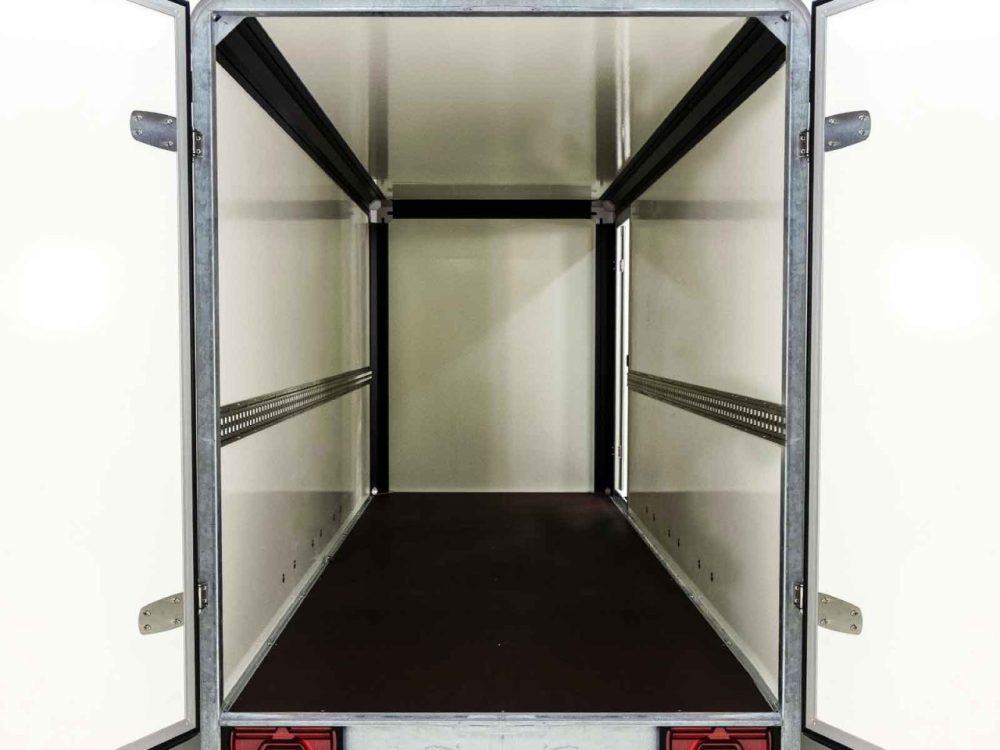 Henra Kofferanhänger Boxvan black 183x465cm H:220 3,5t |Tridem|Türe-Neu – Bild 5