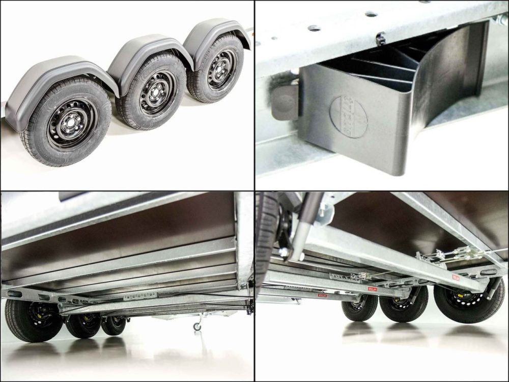 Henra Kofferanhänger Boxvan black 183x465cm H:220 3,5t |Tridem|Türe-Neu – Bild 11
